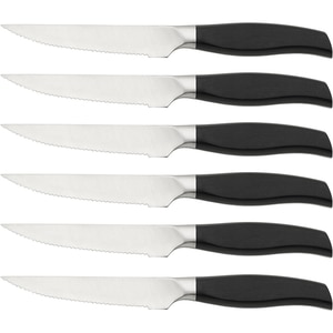 Set cutite friptura ZOKURA Z1035, 7 piese, 11.5cm, otel, negru Set cutite friptura ZOKURA Z1035, 7 piese, 11.5cm, otel, negru
