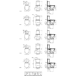 Vas WC IDEAL STANDARD Connect E803701, montaj pe pardoseala, evacuare orizontala, alb Vas WC IDEAL STANDARD Connect E803701, montaj pe pardoseala, evacuare orizontala, alb