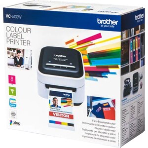 Imprimanta de etichete BROTHER VC-500W, USB, Wi-Fi Imprimanta de etichete BROTHER VC-500W, USB, Wi-Fi