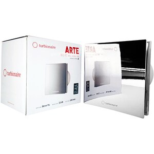 Ventilator baie extractor TURBIONAIRE ARTE 100 SC, 15W, crom Ventilator baie extractor TURBIONAIRE ARTE 100 SC, 15W, crom