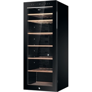 Racitor de vinuri HAIER HWS84GA, 84 sticle, H 127 cm, Clasa G, negru Racitor de vinuri HAIER HWS84GA, 84 sticle, H 127 cm, Clasa G, negru