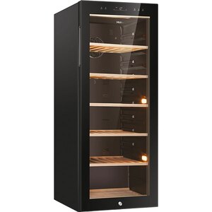 Racitor de vinuri HAIER HWS84GA, 84 sticle, H 127 cm, Clasa G, negru Racitor de vinuri HAIER HWS84GA, 84 sticle, H 127 cm, Clasa G, negru