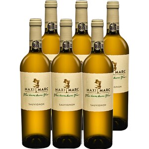 Vin alb sec Crama Maximarc Sauvignon Blanc, 0.75L, bax 6 sticle Vin alb sec Crama Maximarc Sauvignon Blanc, 0.75L, bax 6 sticle