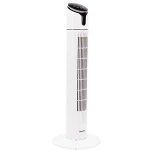 Ventilator turn DAEWOO DDV200, 3 trepte de viteza, 55W, alb-negru Ventilator turn DAEWOO DDV200, 3 trepte de viteza, 55W, alb-negru