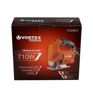 Fierastrau pendular VORTEX TOOLS VO2804, 710W, 3000CPM, adancime 80mm, 2 panze Fierastrau pendular VORTEX TOOLS VO2804, 710W, 3000CPM, adancime 80mm, 2 panze