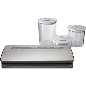 Aparat de vidat GORENJE VS120ES, 120W, argintiu-negru Aparat de vidat GORENJE VS120ES, 120W, argintiu-negru