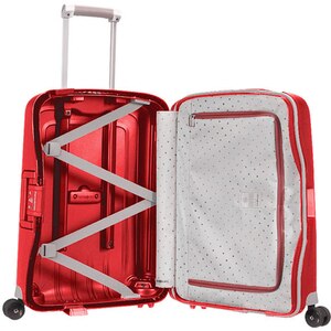 Troler SAMSONITE Spinner S'Cure, 55 cm, rosu Troler SAMSONITE Spinner S'Cure, 55 cm, rosu