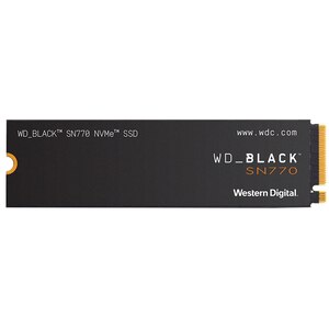 Solid-State Drive (SSD) WESTERN DIGITAL Black SN770, 2TB, PCI Express 4.0 x4, M.2, WDS200T3X0E Solid-State Drive (SSD) WESTERN DIGITAL Black SN770, 2TB, PCI Express 4.0 x4, M.2, WDS200T3X0E