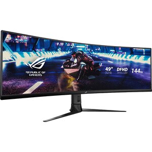 Monitor Gaming curbat LED VA ASUS ROG Strix XG49VQ, 49", DFHD, 144Hz, FreeSync 2 HDR, negru Monitor Gaming curbat LED VA ASUS ROG Strix XG49VQ, 49", DFHD, 144Hz, FreeSync 2 HDR, negru
