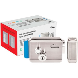 Yala electromagnetica SILVERCLOUD YE910 cu butuc dublu, deschidere stanga/dreapta, Fail Secure NO, inox Yala electromagnetica SILVERCLOUD YE910 cu butuc dublu, deschidere stanga/dreapta, Fail Secure NO, inox