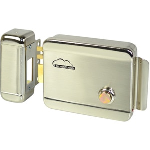 Yala electromagnetica SILVERCLOUD YR300 cu butuc, deschidere dreapta, Fail Secure NO, argintiu Yala electromagnetica SILVERCLOUD YR300 cu butuc, deschidere dreapta, Fail Secure NO, argintiu