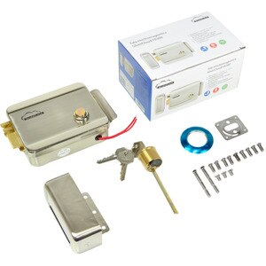 Yala electromagnetica SILVERCLOUD YR300 cu butuc, deschidere dreapta, Fail Secure NO, argintiu Yala electromagnetica SILVERCLOUD YR300 cu butuc, deschidere dreapta, Fail Secure NO, argintiu