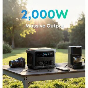 Statie de incarcare ANKER Solix C1000X, 1056Wh, 1800W, Generatia 2, negru Statie de incarcare ANKER Solix C1000X, 1056Wh, 1800W, Generatia 2, negru