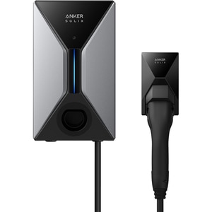 Statie incarcare masini electrice ANKER Solix V1 Type 2, monofazat 7.4kW, 16A, Wi-Fi, cablu 5m, negru Statie incarcare masini electrice ANKER Solix V1 Type 2, monofazat 7.4kW, 16A, Wi-Fi, cablu 5m, negru