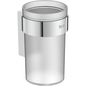 Pahar baie ROCA Victoria A817894C00, metal, plastic, crom Pahar baie ROCA Victoria A817894C00, metal, plastic, crom