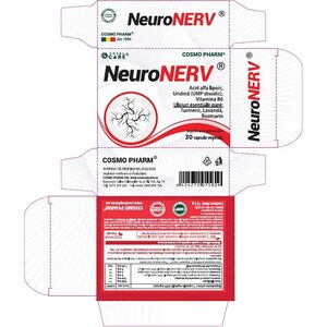 Supliment Neuronerv, 30 capsule, COSMO PHARM Supliment Neuronerv, 30 capsule, COSMO PHARM