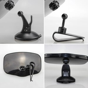Oglinda retrovizoare EZIMOOV Mini EZ1107, negru Oglinda retrovizoare EZIMOOV Mini EZ1107, negru