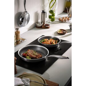 Tigaie AMERCOOK Aristo AC0107901.20, 20cm, otel inoxidabil, argintiu Tigaie AMERCOOK Aristo AC0107901.20, 20cm, otel inoxidabil, argintiu