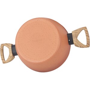 Cratita cu capac AMERCOOK Terracotta AC0108505.20, 2l, 20cm, aluminiu presat, aramiu Cratita cu capac AMERCOOK Terracotta AC0108505.20, 2l, 20cm, aluminiu presat, aramiu