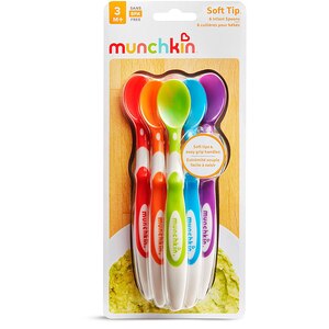Set lingurite MUNCHKIN 011003, 3 luni+, 6 buc, multicolor Set lingurite MUNCHKIN 011003, 3 luni+, 6 buc, multicolor