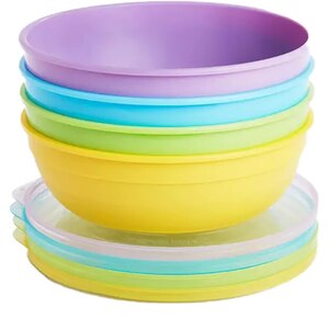 Set de hranire MUNCHKIN Love a Bowls 012106, 4 luni+, 6 piese, multicolor Set de hranire MUNCHKIN Love a Bowls 012106, 4 luni+, 6 piese, multicolor