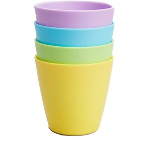 Set pahare MUNCHKIN 051762, 18 luni+, 237ml, 4 buc, multicolor Set pahare MUNCHKIN 051762, 18 luni+, 237ml, 4 buc, multicolor