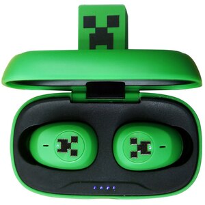Casti pentru copii OTL Minecraft 3D Character, Bluetooth, In-ear, Microfon, verde Casti pentru copii OTL Minecraft 3D Character, Bluetooth, In-ear, Microfon, verde