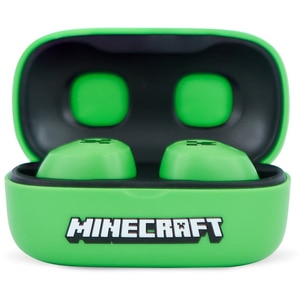 Casti pentru copii OTL Minecraft 3D Character, Bluetooth, In-ear, Microfon, verde Casti pentru copii OTL Minecraft 3D Character, Bluetooth, In-ear, Microfon, verde