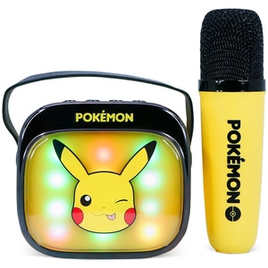 Boxa portabila OTL Pikachu PopSing, Bluetooth, galben Boxa portabila OTL Pikachu PopSing, Bluetooth, galben