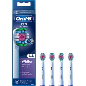 Rezerve periuta de dinti electrica ORAL-B Pro 3D White, 4buc Rezerve periuta de dinti electrica ORAL-B Pro 3D White, 4buc