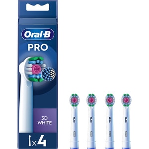 Rezerve periuta de dinti electrica ORAL-B Pro 3D White, 4buc Rezerve periuta de dinti electrica ORAL-B Pro 3D White, 4buc