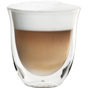 Set pahare cafea DELONGHI CAPUCCINO2, 2 piese, 270 ml, sticla Set pahare cafea DELONGHI CAPUCCINO2, 2 piese, 270 ml, sticla