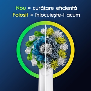 Rezerve periuta de dinti electrica ORAL-B Pro Cross Action, 4buc Rezerve periuta de dinti electrica ORAL-B Pro Cross Action, 4buc