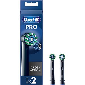 Rezerve periuta de dinti electrica ORAL-B Pro Cross Action Negru, 2buc Rezerve periuta de dinti electrica ORAL-B Pro Cross Action Negru, 2buc