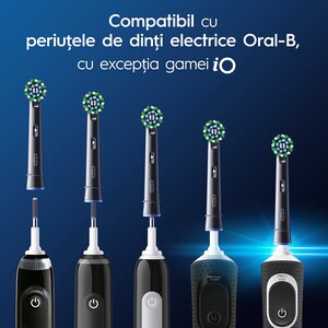 Rezerve periuta de dinti electrica ORAL-B Pro Cross Action Negru, 4buc Rezerve periuta de dinti electrica ORAL-B Pro Cross Action Negru, 4buc