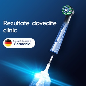 Rezerve periuta de dinti electrica ORAL-B Pro Cross Action Negru, 2buc Rezerve periuta de dinti electrica ORAL-B Pro Cross Action Negru, 2buc