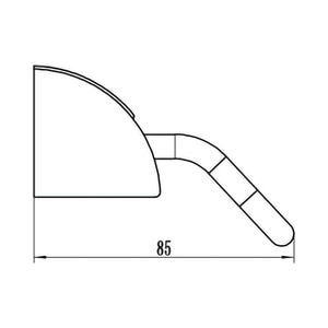 Suport prosop tip bara FERRO Cascata E07, 45 cm, crom Suport prosop tip bara FERRO Cascata E07, 45 cm, crom