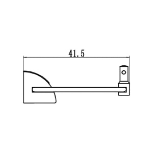 Etajera baie tip raft FERRO Cascata E13, 50 cm, crom Etajera baie tip raft FERRO Cascata E13, 50 cm, crom