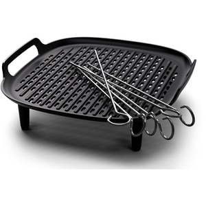 Set accesorii airfryer PHILIPS XXL HD9959/00, negru-argintiu Set accesorii airfryer PHILIPS XXL HD9959/00, negru-argintiu