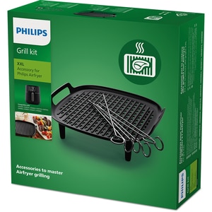 Set accesorii airfryer PHILIPS XXL HD9959/00, negru-argintiu Set accesorii airfryer PHILIPS XXL HD9959/00, negru-argintiu