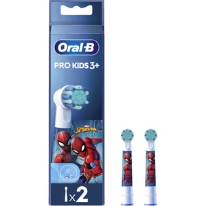 Rezerve periuta de dinti electrica pentru copii ORAL-B Pro Kids Spiderman, 2buc Rezerve periuta de dinti electrica pentru copii ORAL-B Pro Kids Spiderman, 2buc