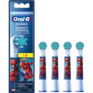 Rezerve periuta de dinti electrica pentru copii ORAL-B Pro Kids Spiderman, 4buc Rezerve periuta de dinti electrica pentru copii ORAL-B Pro Kids Spiderman, 4buc