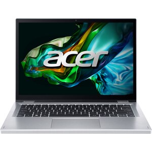 Laptop 2 in 1 ACER Aspire 3 Spin 14 A3SP14-31PT-3096, Intel Core i3-N305 pana la 3.8GHz, 14" WUXGA Touch, 8GB, SSD 256GB, Intel UHD Graphics, Free DOS, Pure Silver Laptop 2 in 1 ACER Aspire 3 Spin 14 A3SP14-31PT-3096, Intel Core i3-N305 pana la 3.8GHz, 14" WUXGA Touch, 8GB, SSD 256GB, Intel UHD Graphics, Free DOS, Pure Silver