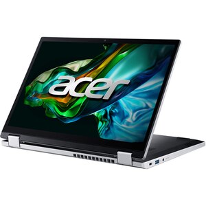 Laptop 2 in 1 ACER Aspire 3 Spin 14 A3SP14-31PT-3096, Intel Core i3-N305 pana la 3.8GHz, 14" WUXGA Touch, 8GB, SSD 256GB, Intel UHD Graphics, Free DOS, Pure Silver Laptop 2 in 1 ACER Aspire 3 Spin 14 A3SP14-31PT-3096, Intel Core i3-N305 pana la 3.8GHz, 14" WUXGA Touch, 8GB, SSD 256GB, Intel UHD Graphics, Free DOS, Pure Silver