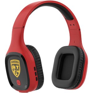 Casti ECHIPA NATIONALA DE FOTBAL A ROMANIEI, Bluetooth, Over-ear, Microfon, rosu Casti ECHIPA NATIONALA DE FOTBAL A ROMANIEI, Bluetooth, Over-ear, Microfon, rosu