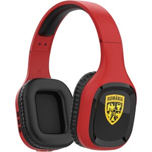 Casti ECHIPA NATIONALA DE FOTBAL A ROMANIEI, Bluetooth, Over-ear, Microfon, rosu Casti ECHIPA NATIONALA DE FOTBAL A ROMANIEI, Bluetooth, Over-ear, Microfon, rosu