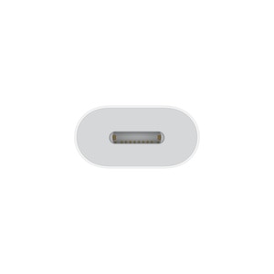 Adaptor APPLE MUQX3ZM/A, USB-C - Lightning, alb Adaptor APPLE MUQX3ZM/A, USB-C - Lightning, alb