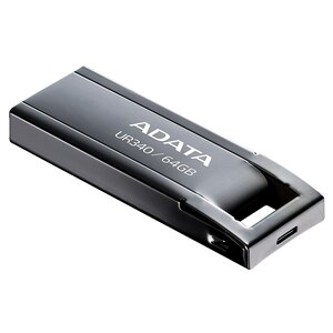 Memorie USB ADATA Royal UR340, 64GB, USB 3.2, negru Memorie USB ADATA Royal UR340, 64GB, USB 3.2, negru