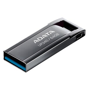 Memorie USB ADATA Royal UR340, 64GB, USB 3.2, negru Memorie USB ADATA Royal UR340, 64GB, USB 3.2, negru