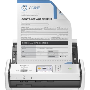 Scanner Brother ADS-1800, A4, USB, Wi-Fi, alb Scanner Brother ADS-1800, A4, USB, Wi-Fi, alb